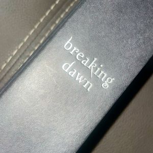 Breaking Dawn by Stephanie Meyer. Hardback missing paper cover.  Preowned book